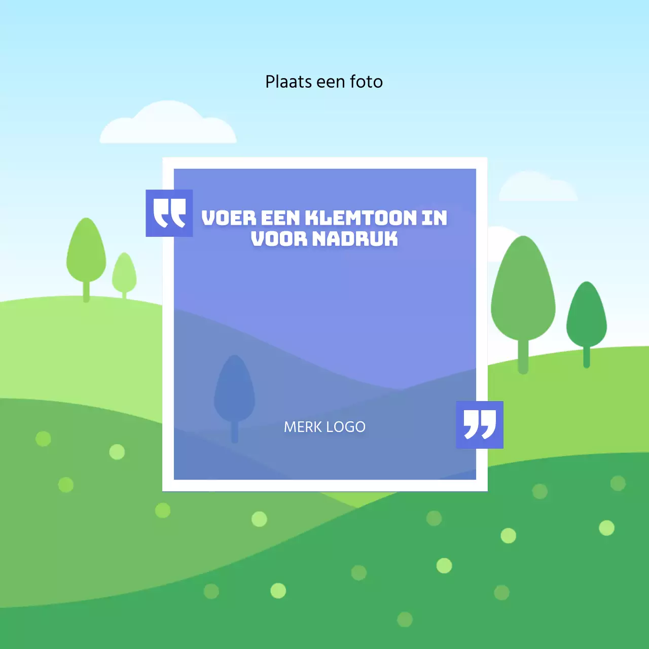 Basis CardNews-sjabloon