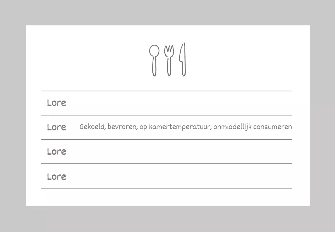 grijs icoon eenvoudige houdbaarheidsdatum voedsel