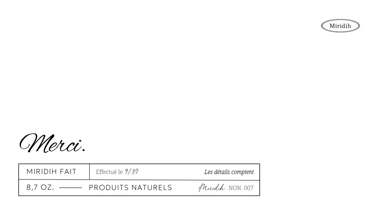 Enveloppes de remerciement marquées avec texte et lignes