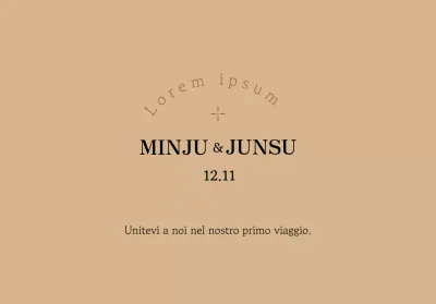 Buste per partecipazioni di matrimonio classiche e semplici con testo e illustrazioni