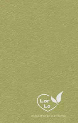 Portada de la agenda del Welfare Centre con logotipo de corazones y hojas