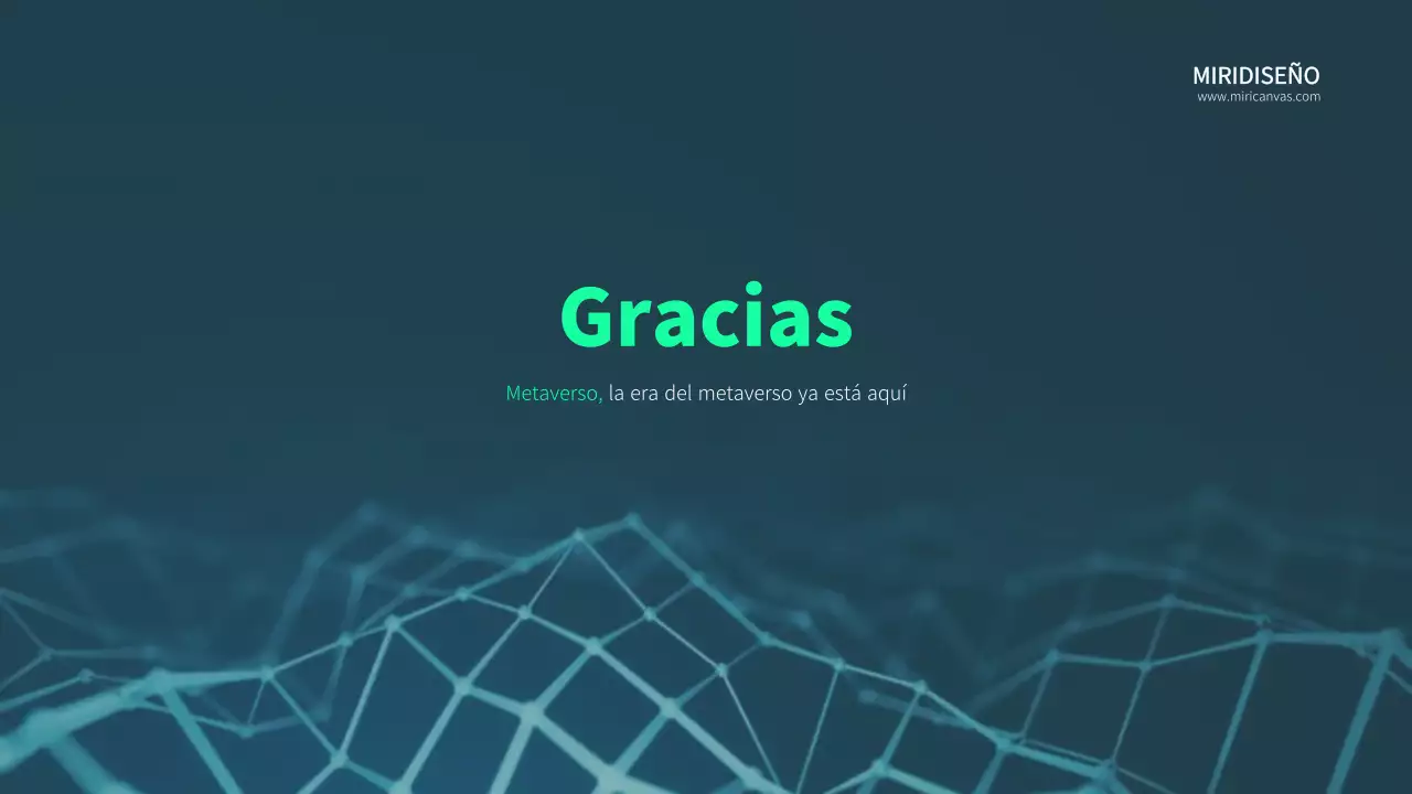 Plantilla metaverso Greentone