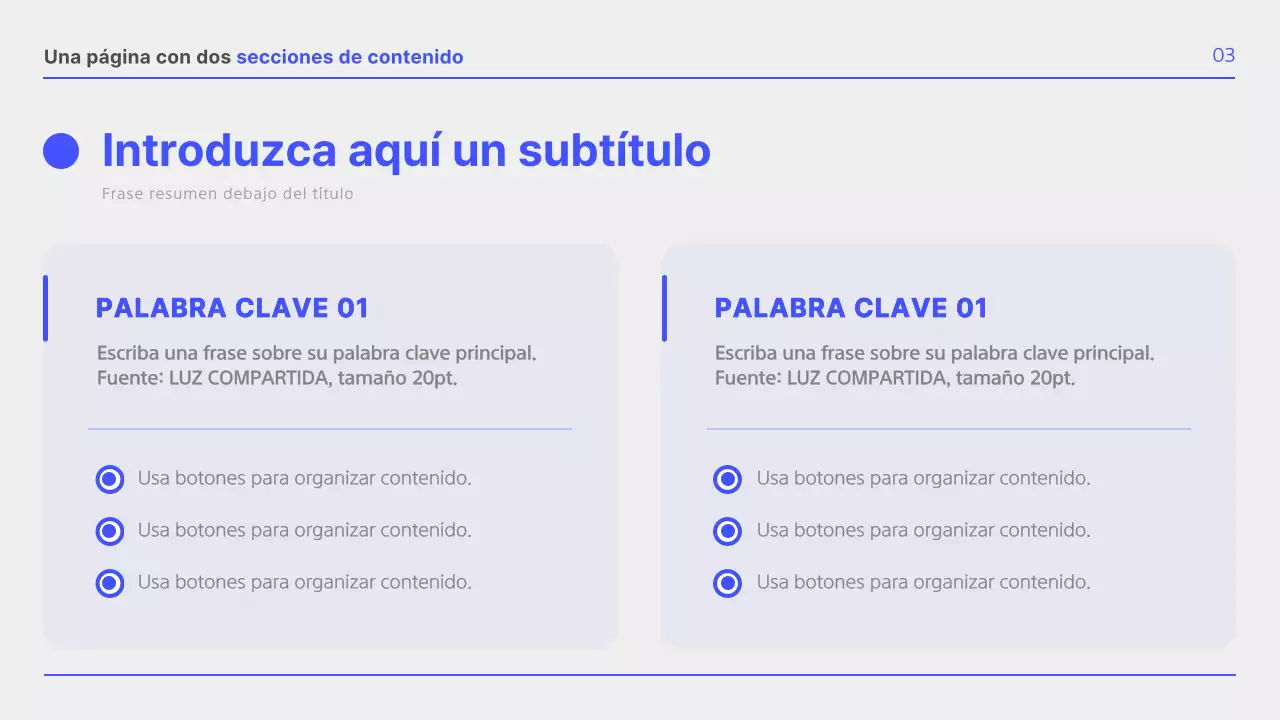 Informe de diseño empresarial sencillo en azul y blanco