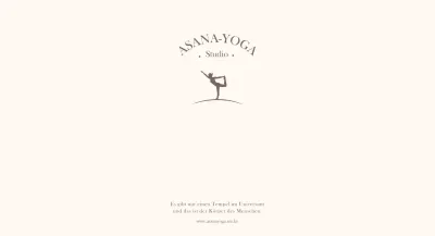 Yoga-Werbematerialien mit einem beruhigenden, emotionalen Design