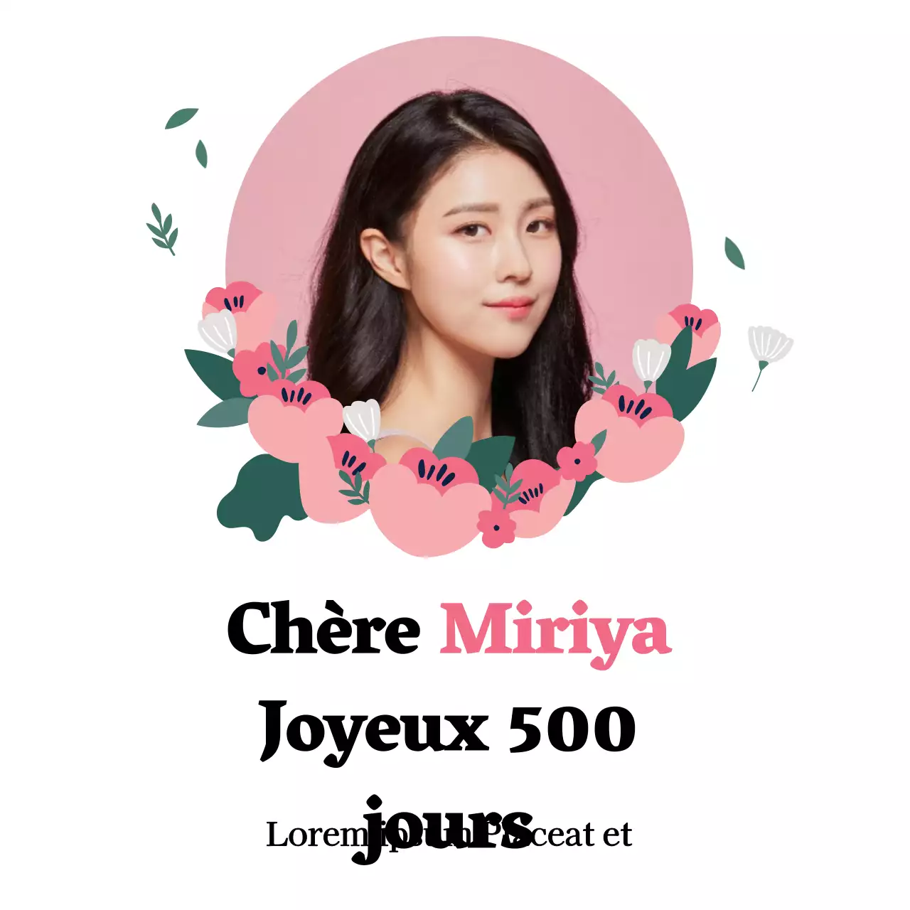 Modèle de maquette_Célébration, Anniversaire