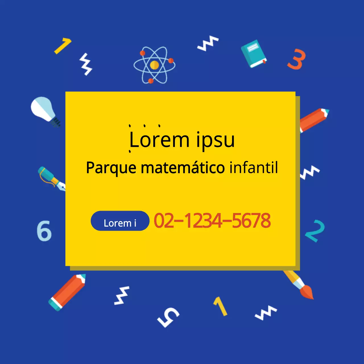 Parque infantil da matemática