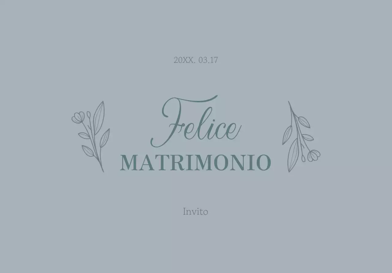 Lussuose buste per inviti di nozze con testo e illustrazioni floreali