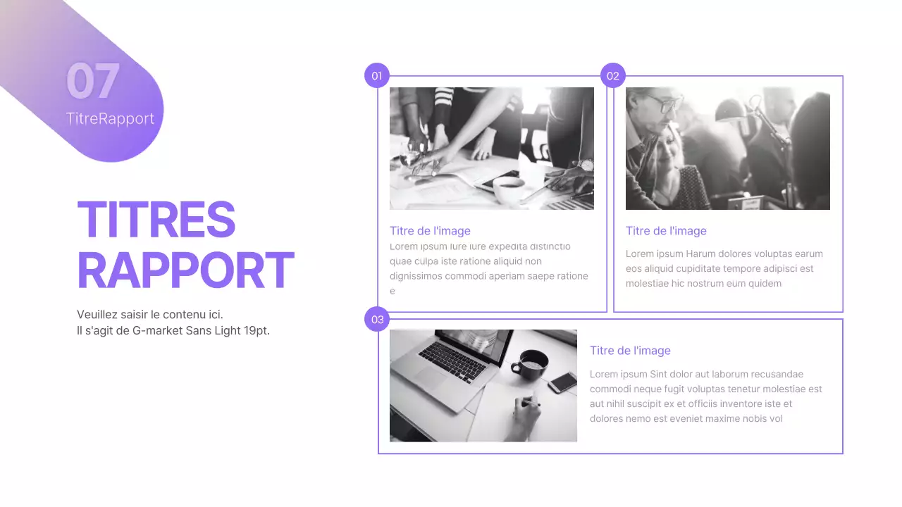 Purple Yellow Simple Concept Business Plan