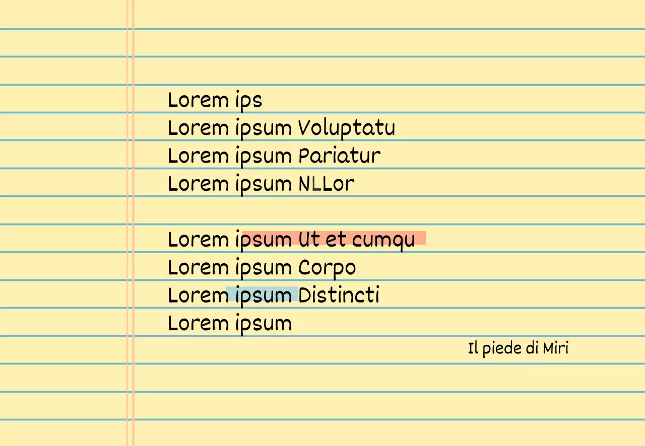 Nota gialla Evento di recensione di un ristorante semplice