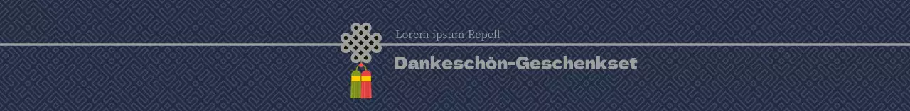 Traditionelles Navy-Geschenkset zu Thanksgiving