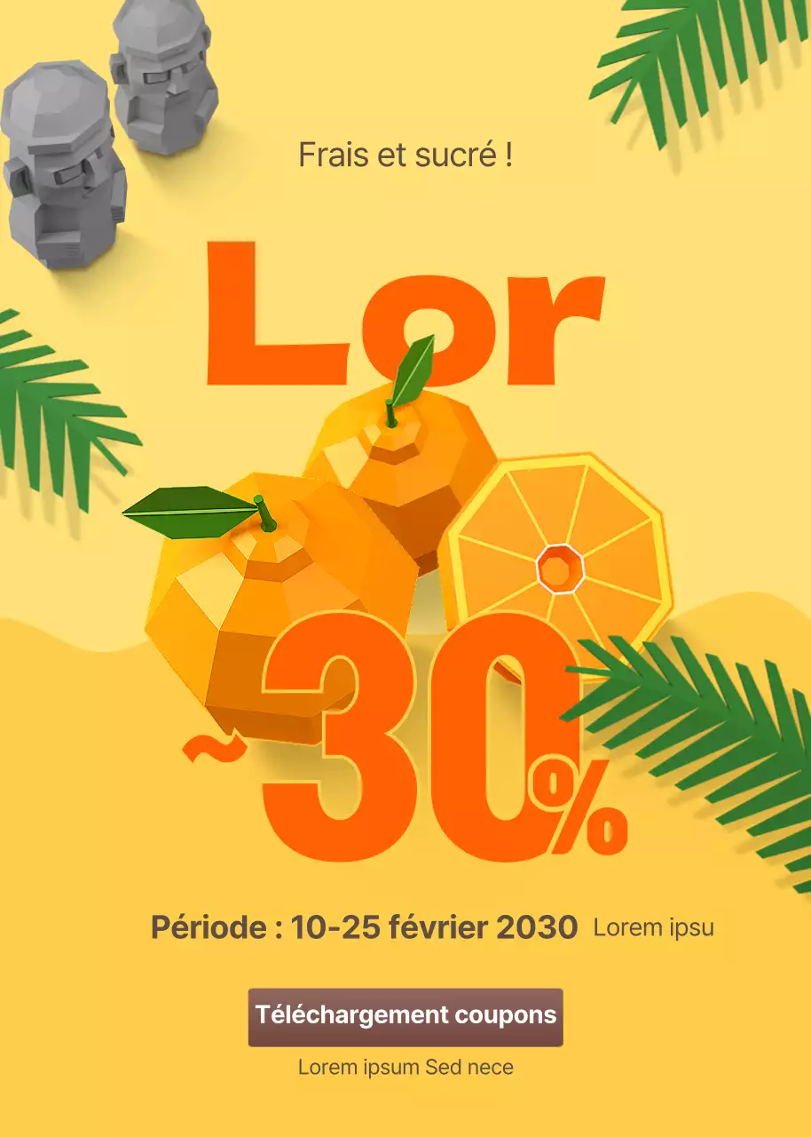 Yellow Hallabong Jeju Discount Event Coupon