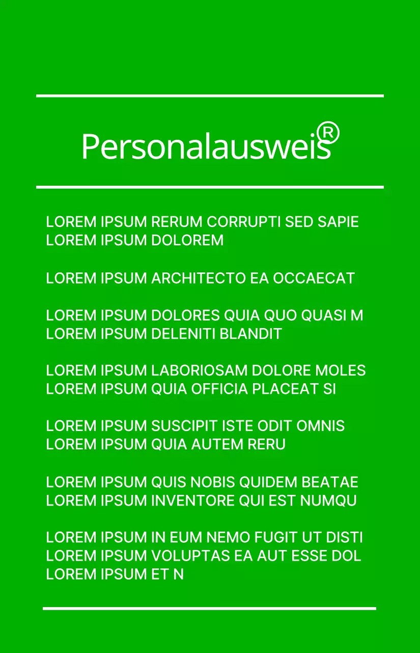 Die Mitarbeiter der Eco Green Life Veranstaltung mit dem Konzept eines lindgrünen und weißen Kurieraufklebers.