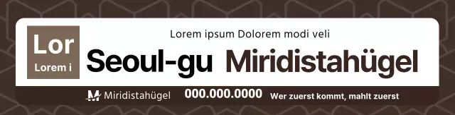 Braun Saubere FormenGemusterte Immobilienförderung