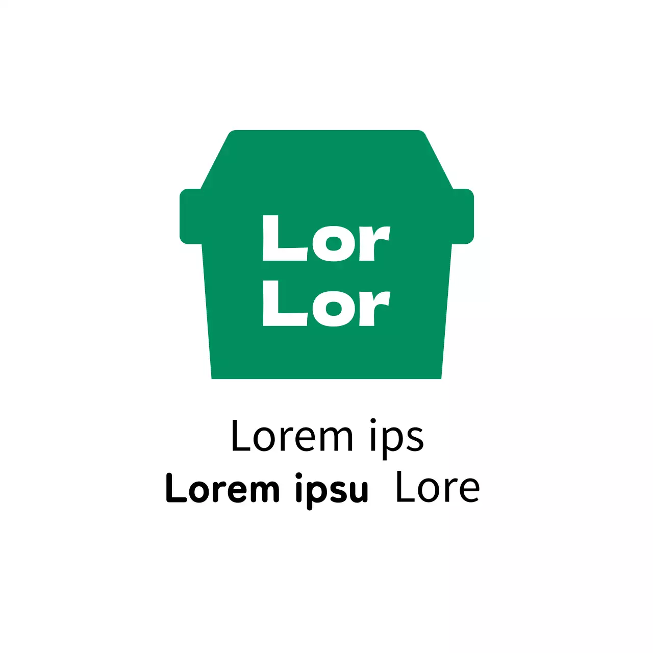 Abstrakte Illustration Ladenverpackungsetiketten