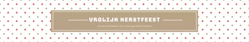 Kerstcadeaupapier met stippen