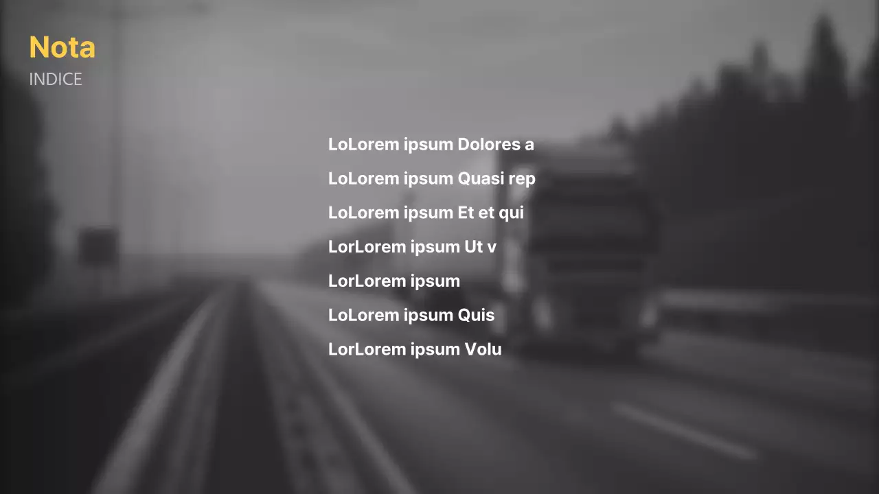 Introduzione di un semplice quickservice giallo e nero