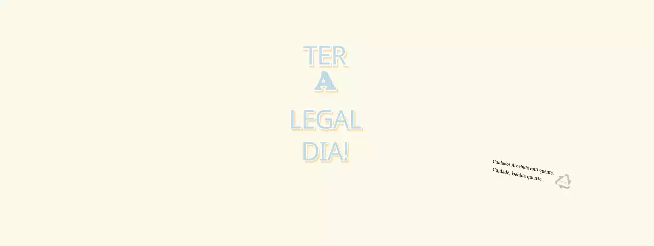 Amarelo Azul Texto pop simples