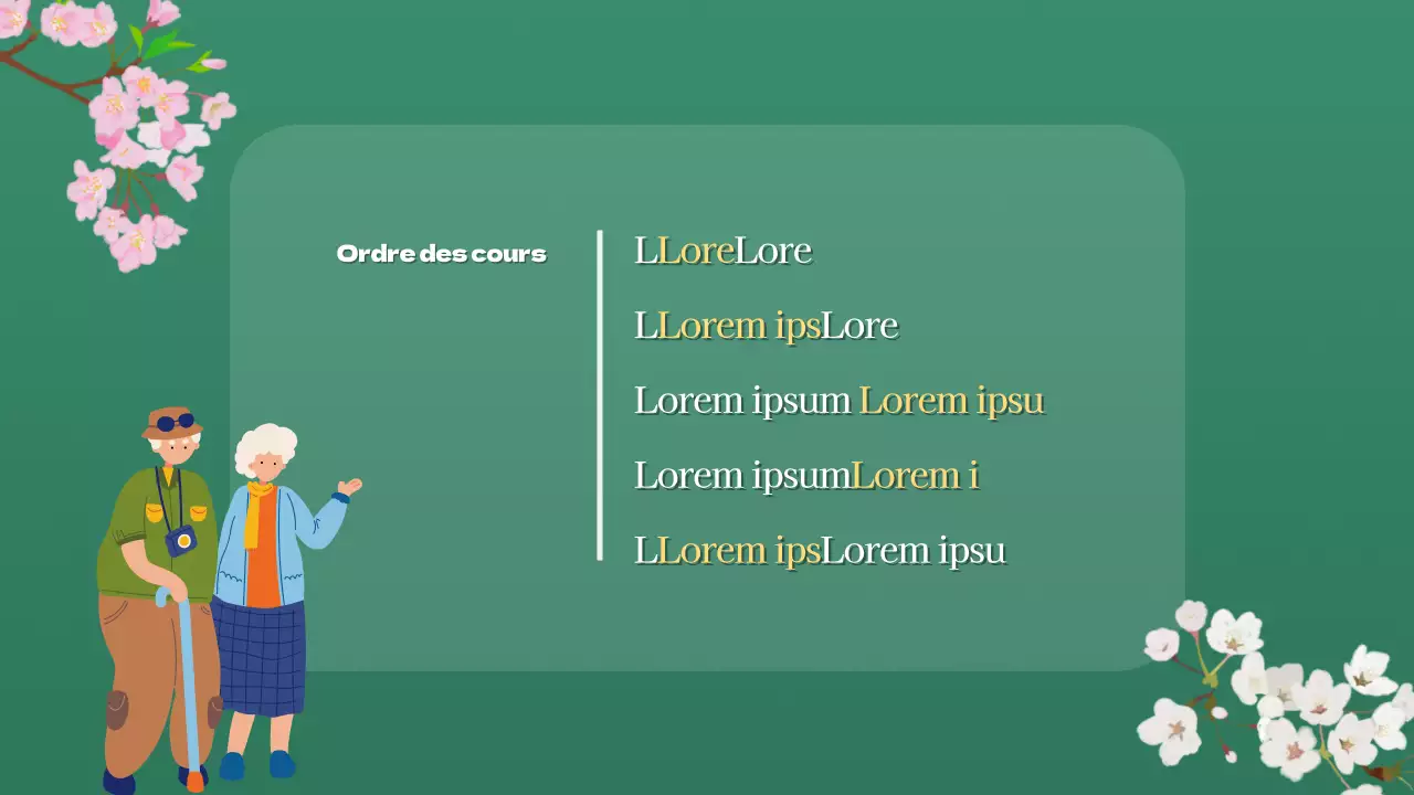 Supports de cours écologiques et minimalistes de Silver Town