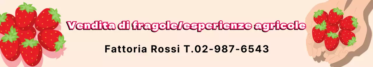 Esperienza della fattoria delle fragole Beige