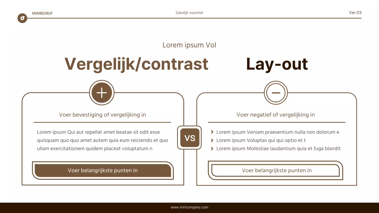 Eenvoudig bruin en wit tekstmarkeringsrapport