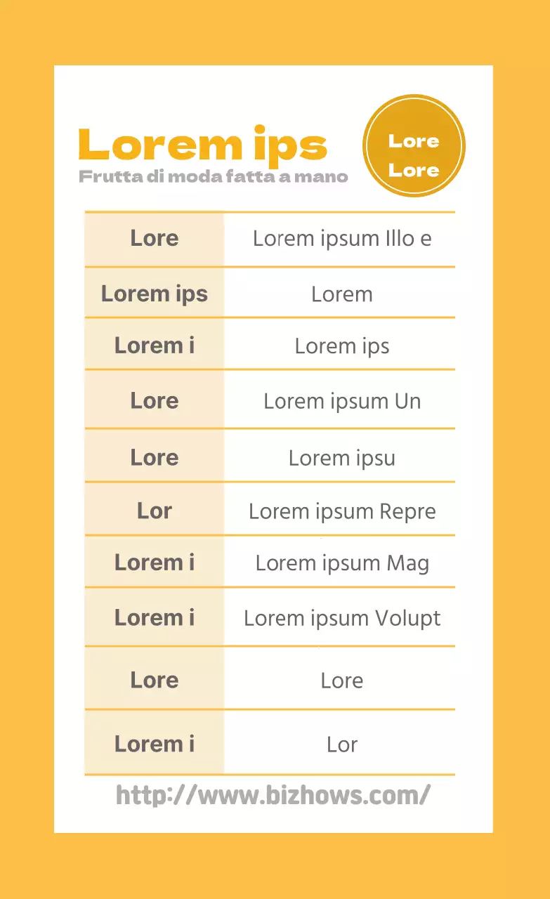 Etichetta informativa blu del frutto della passione