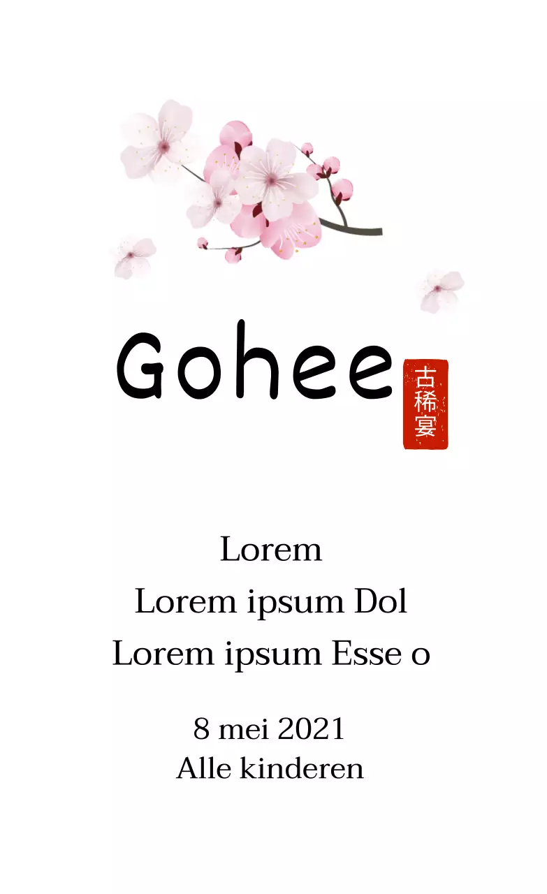 Witte geïllustreerde letters benadrukken Traditioneel eenvoudig bedanklabel