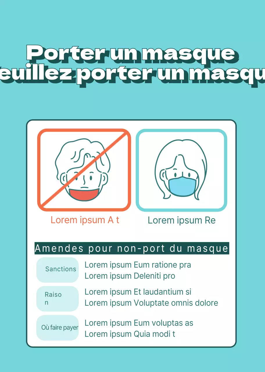 Aimant de voiture pour masques