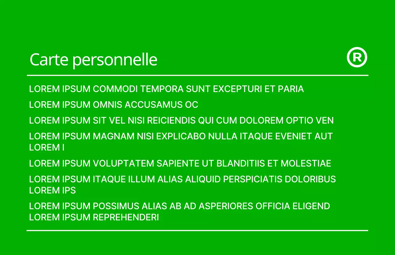 Le personnel de l'événement Eco Green Life avec le concept d'un autocollant de messagerie vert lime et blanc.