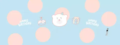 Pastellfarbene niedliche Becherhalter für Geburtstagsfeiern