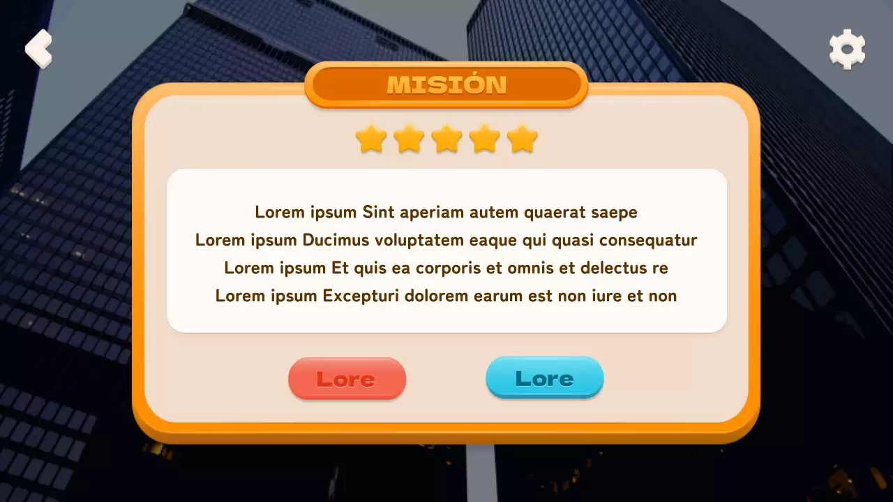 Simulación de gestión de ídolos basada en la elección con un concepto de juego móvil