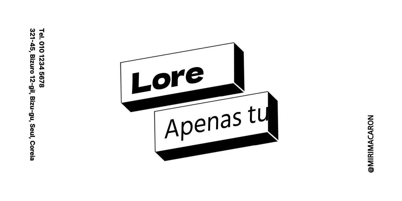 Estilo tridimensional com títulos simples para informações sobre a loja e o serviço de apoio ao cliente