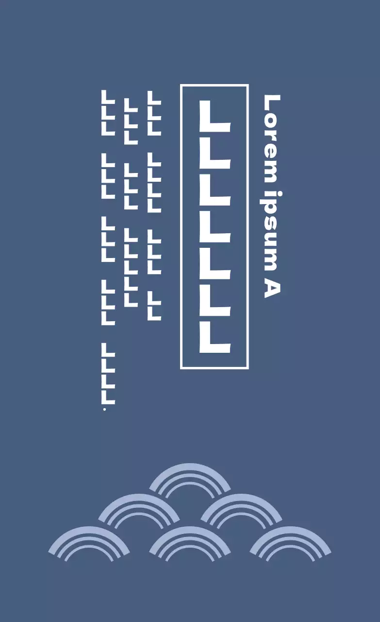 Étiquette d'emballage du coffret cadeau illustrée en bleu