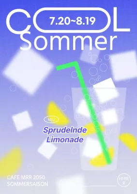 Glamourism Sommergetränk in Blau