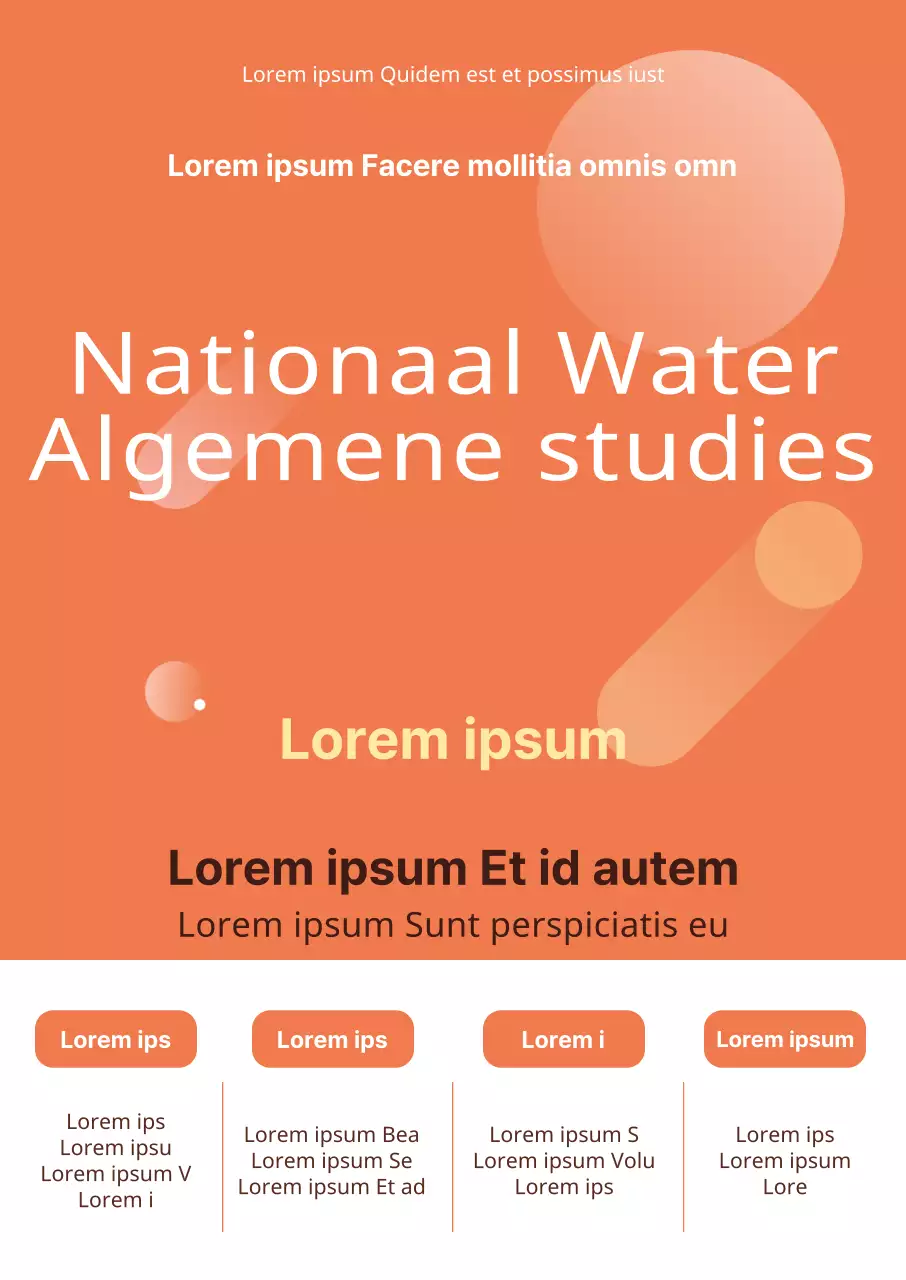Orange State Water Algemeen Klasse Evenement