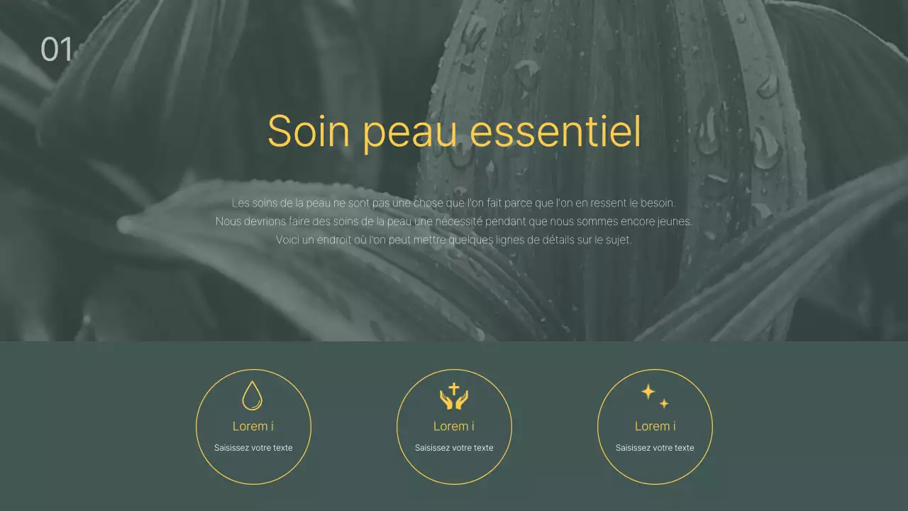 Guide des produits de beauté Green Black Tone