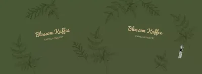 Green Line Illustration Cafe