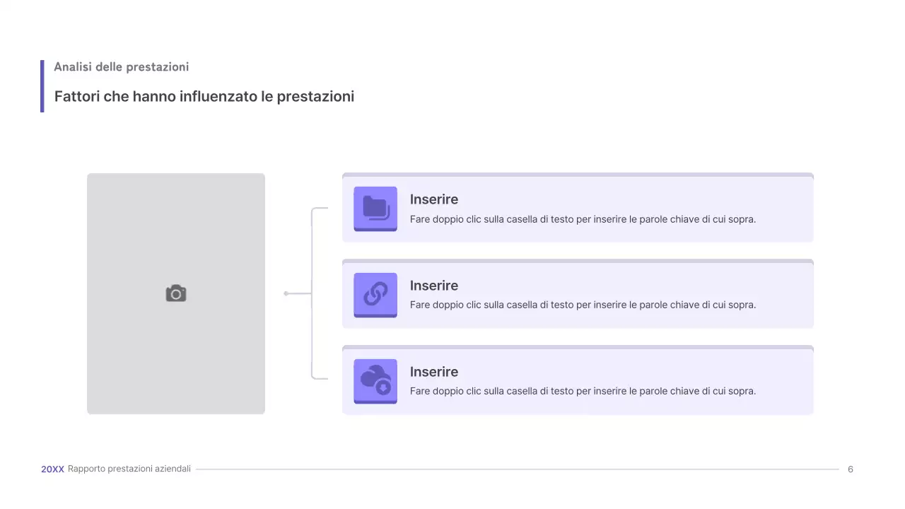Kit di presentazione aziendale viola, concetto di interfaccia utente tridimensionale