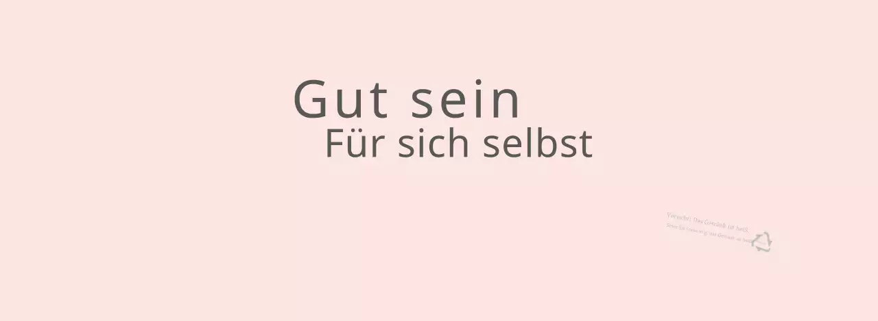 Einfacher englischer Schriftzug in Rosa