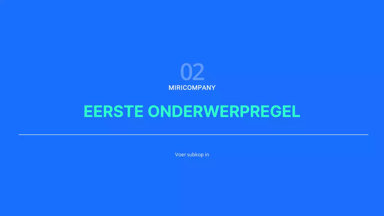 Eenvoudige zakelijke rapporten in blauw