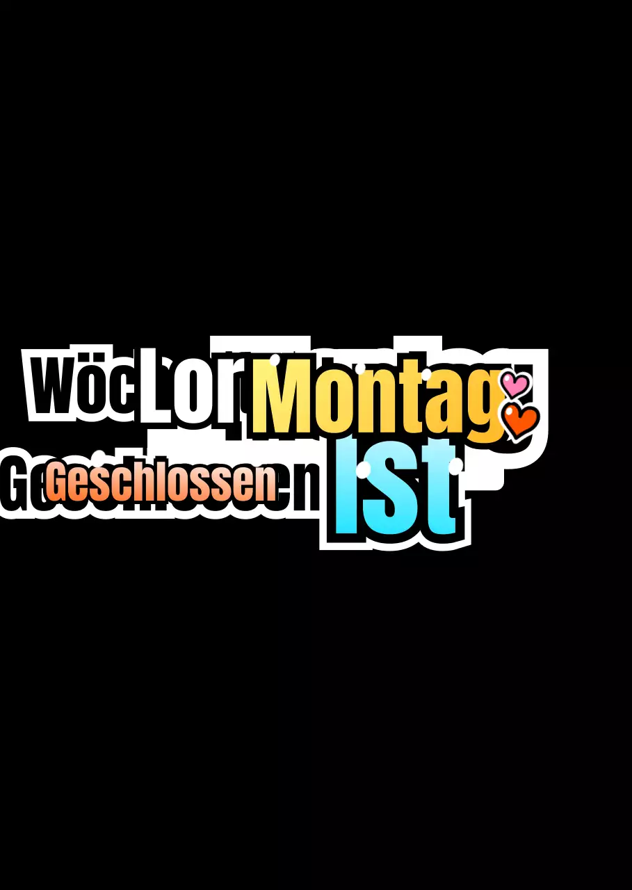 Handgeschriebenes POP-Konzept Farbverlauf Ankündigung Titel