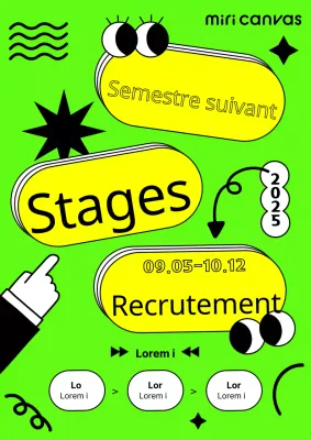 Stages d'été chez Geometric Concepts à Lime Green