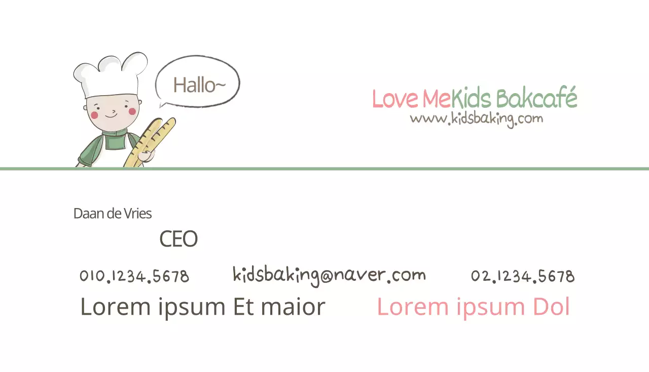 Love Me Kids Bakcafé