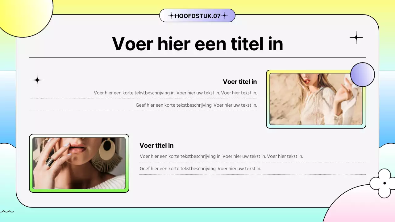 Felgekleurde verlopen zomerpromotie