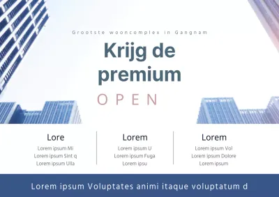 Appartementen kopen en verkopen