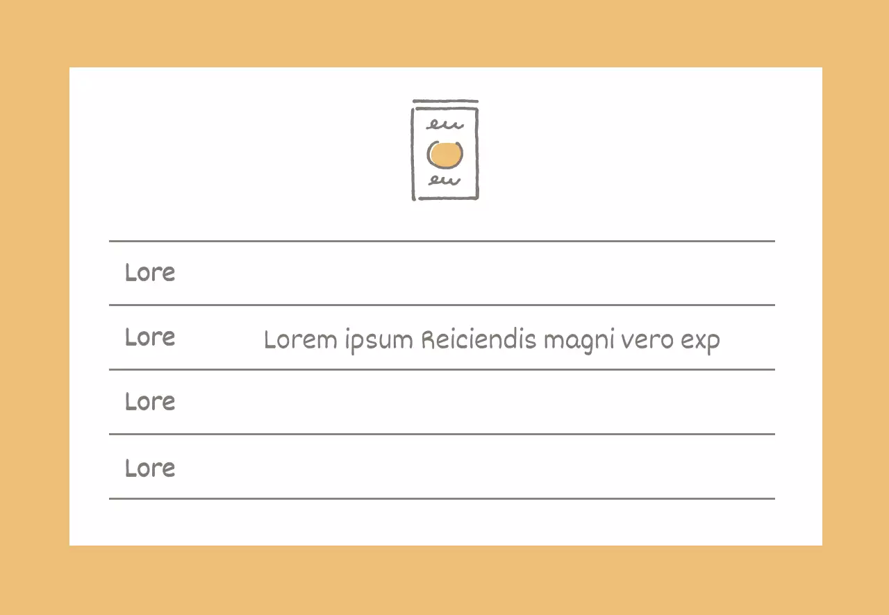 ícone amarelo prazo de validade simples dos alimentos