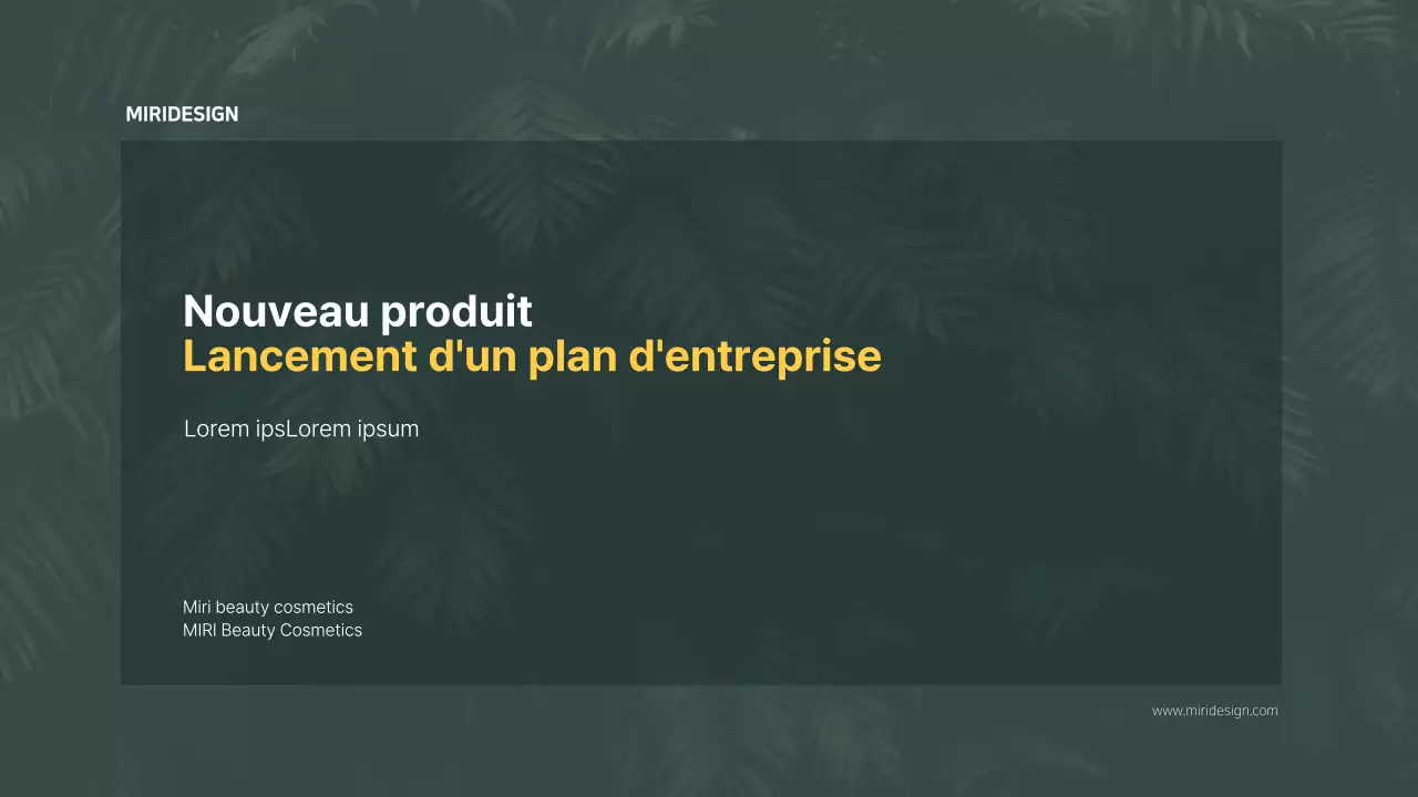 Guide des produits de beauté Green Black Tone