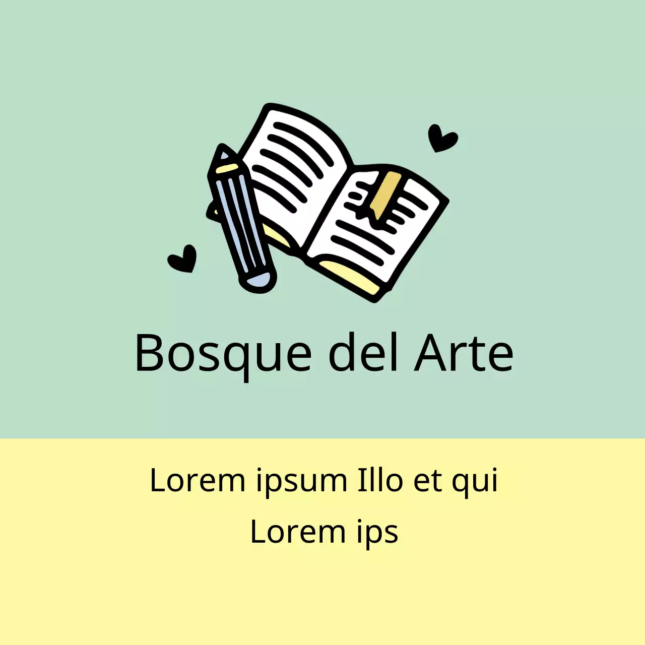 Promoción de la Escuela de Arte de Ilustración Amarilla de Yandu