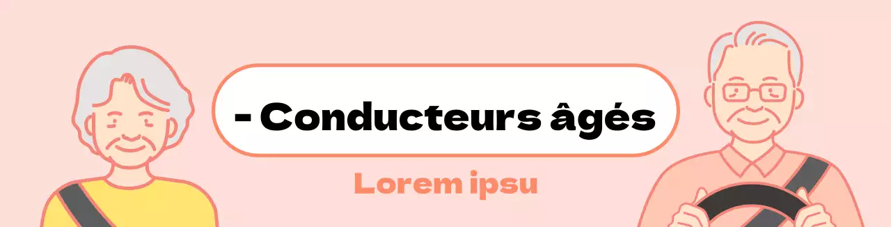 Magnet de voiture pour personnes âgées au volant