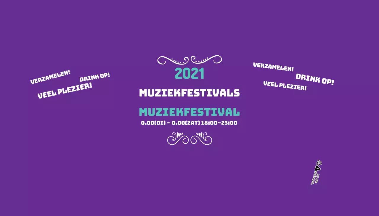 Paars muziekfestival