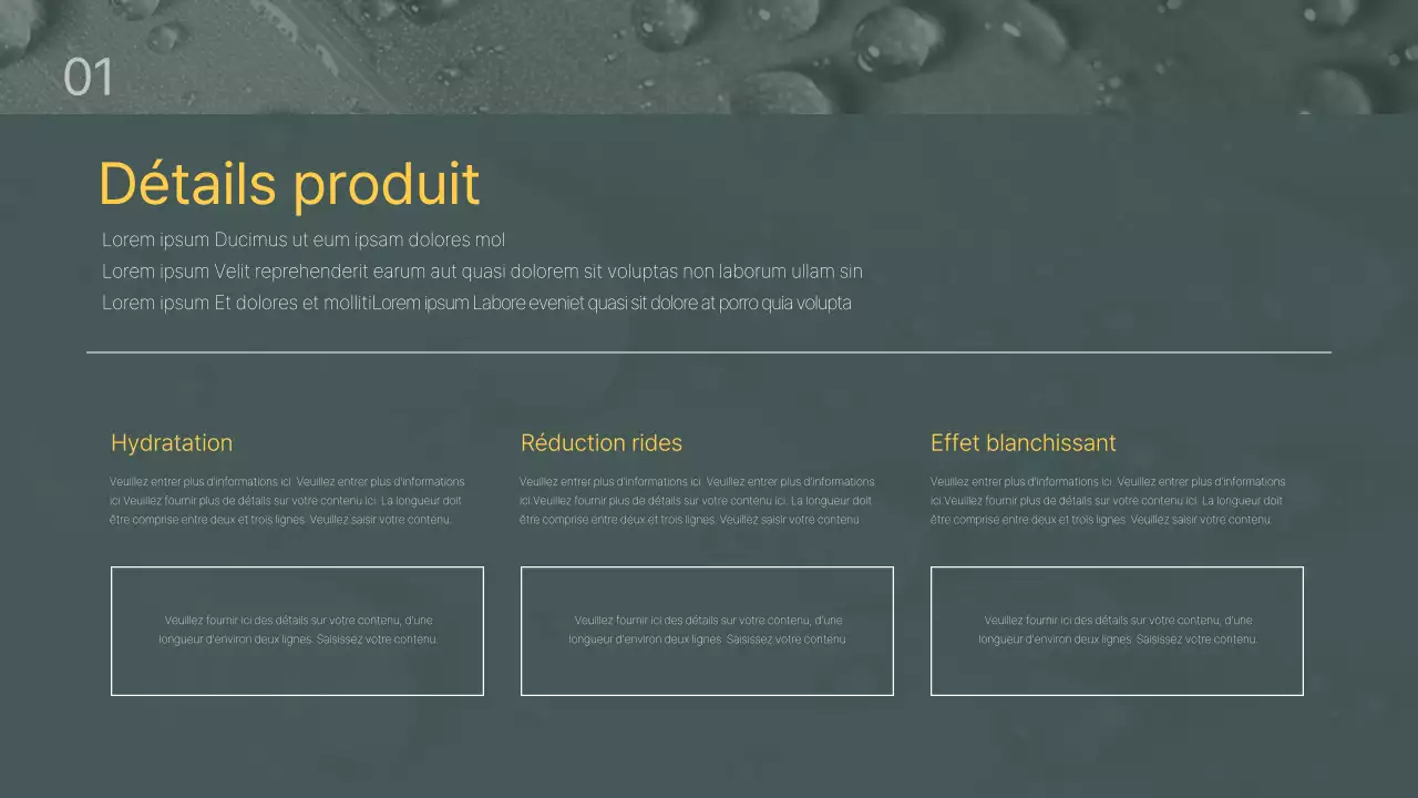 Guide des produits de beauté Green Black Tone